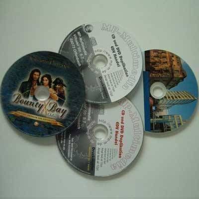 Bedruckte DVD MicroDry