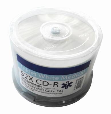 50 cd-r medical professional archival grade