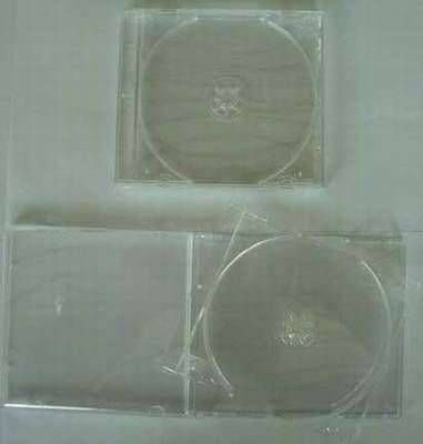CD Jewelbox Premium mit Tray farblos für 1 CD / DVD