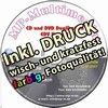 DVD-R Rohlinge Bedruckt in UV-Druck